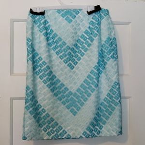 Carlisle Ladies Skirt Blue &white